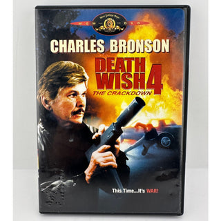 Death Wish 4 The Crackdown DVD Charles Bronson 1987 MGM Action Crime Movie