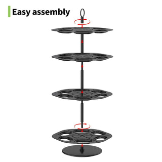 Ninja Compatible 4-Tier Rotating Flavored Water Drops Organizer Holder