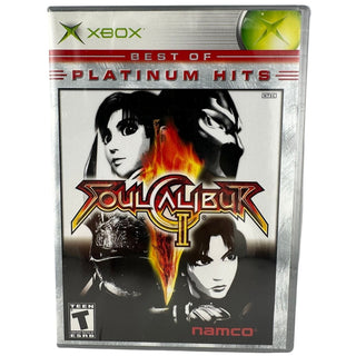 SoulCalibur II 2 Best of Platinum Hits Xbox NEW Sealed Namco 2003