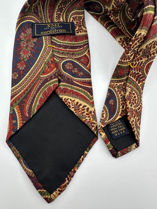 XMI 325 Series Handmade Silk Paisley Tie for Nordstrom