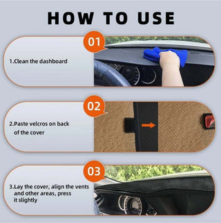 Dashboard Cover Dash Mat for Kia Forte Forte5 Koup 2014-2018 Anti-Glare