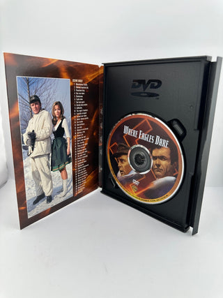 Where Eagles Dare DVD - Richard Burton, Clint Eastwood, Mary Ure - War Thriller