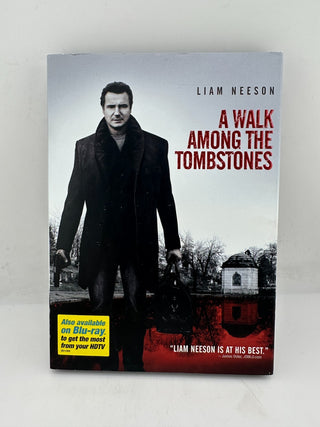 A Walk Among the Tombstones DVD 2014 Liam Neeson Crime Thriller w Slipcover