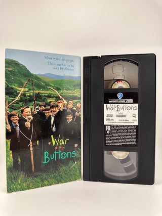 War of the Buttons VHS 1994 RARE FIND Warner Home Video Tested