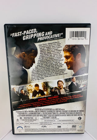 Law Abiding Citizen DVD (2009) Jamie Foxx Gerard Butler Pre-Owned Thriller