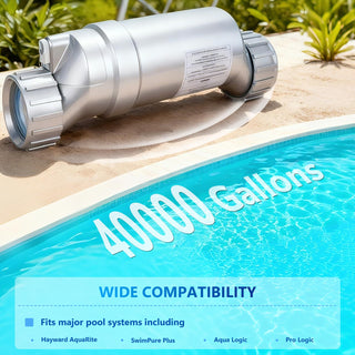 T-15 Salt Cell Replacement for Hayward W3T-CELL-15 AquaRite 40,000 Gallon Pool