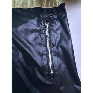 GGblue Luxe Sport Jacket Womens S Metallic Gold Black Full Zip Lightweight