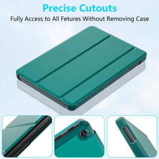 Lainergie Amazon Fire HD 8 Tablet Case 2024 2022 2020 Emerald Auto Wake Stand