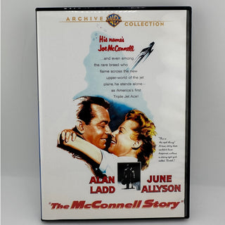 The McConnell Story DVD Warner Archive Alan Ladd June Allyson 1955 Korean War