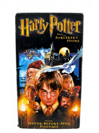 Harry Potter and the Sorcerer's Stone VHS Tape - Vintage Warner Bros. Edition 1