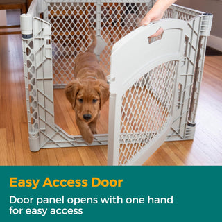 North States MyPet Petyard Plus 4 Panel Dog Playpen 26" Indoor Outdoor USA