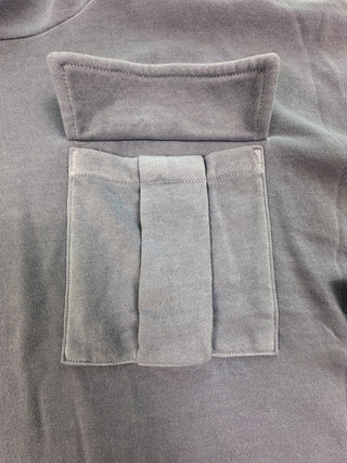 Sonoma Light Blue Hooded Sweatshirt with Chest Pocket Size L