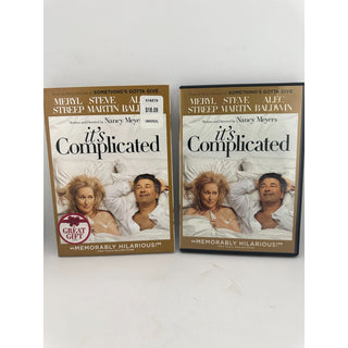 It's Complicated DVD 2009 Meryl Streep Steve Martin Alec Baldwin w/ Slipcover