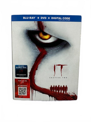 IT Chapter Two Blu-ray + DVD + Digital Code Steelbook Edition