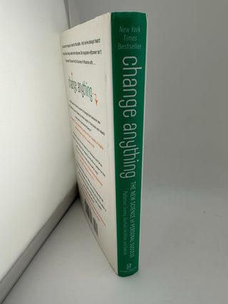 Change Anything Kerry Patterson Personal Success Hardcover