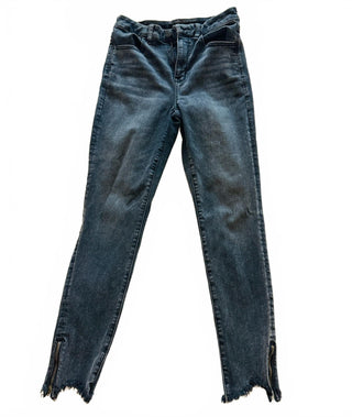 American Eagle Black High Rise Legging Jeans with Zipper