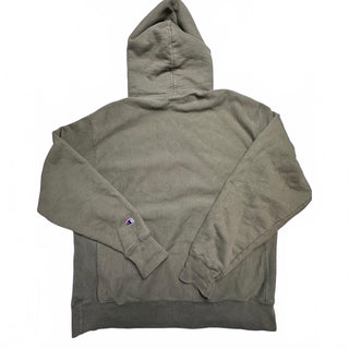 Champion Reverse Weave Olive Green Hoodie Large