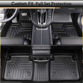 2023-2026 Honda Accord Floor Mats All Weather TPE Waterproof Front Rear