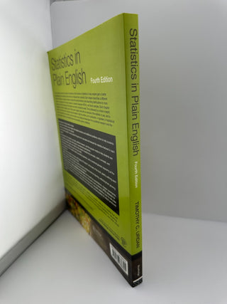 Statistics in Plain English 4th Ed Timothy Urdan Textbook
