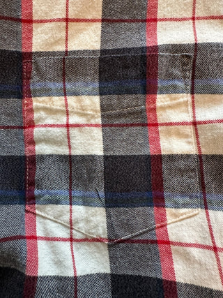 Ben Sherman Men's Medium Plaid Button-Up Shirt