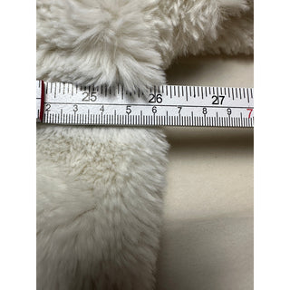 ASOS Mens L White Faux Fur Sherpa Hoodie Pullover Plush Fleece Oversized