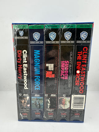 The Complete Dirty Harry VHS Box Set - Clint Eastwood Collection