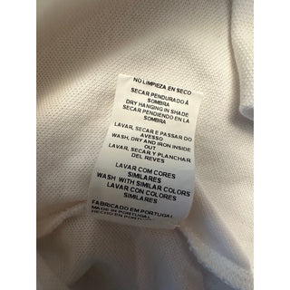 Sandeman Port Wine Logo White Cotton Polo Shirt Portugal Mens