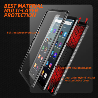 Amazon Fire Max 11 Case 13th Gen 2023 Rugged Cover Screen Protector Kickstand