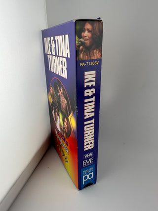 Ike & Tina Turner VHS 1999 The Best of MusikLaden Live Artists - RARE FIND!