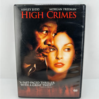 High Crimes DVD 2002 Ashley Judd Morgan Freeman Widescreen Thriller