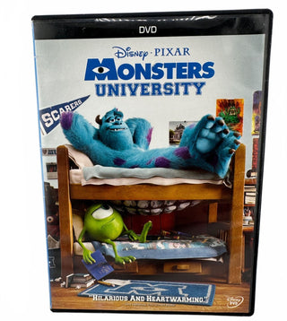 Monsters University DVD Disney Pixar 2013 Mike Sulley Family Movie