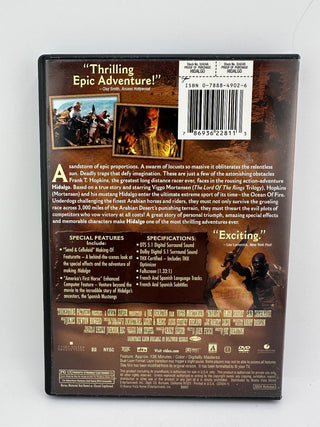 Hidalgo DVD Fullscreen Edition Starring Viggo Mortensen - Touchstone Pictures