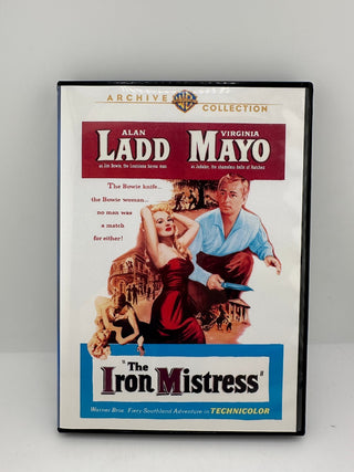 The Iron Mistress DVD Alan Ladd Virginia Mayo Warner Archive Collection