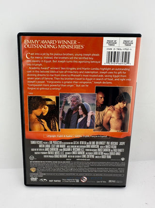Joseph DVD The Bible Collection Drama Miniseries Starring Ben Kingsley & Paul