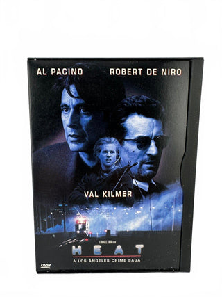 Heat DVD 1995 Crime Drama Starring Al Pacino, Robert De Niro & Val Kilmer - Very
