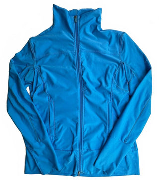 Nike Fit Dry Blue Full Zip Athletic Jacket Womens L