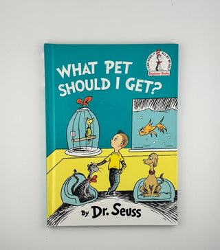 Dr Seuss What Pet Should I Get Hardcover Beginner Book