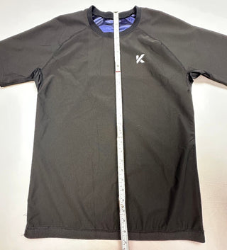 Kewlioo Men's Snug & Tight Fit Athletic T-Shirt XL Black