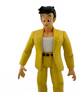 Vintage 2002 Irwin Dragon Ball Z Yamcha 5" Yellow Suit Action Figure DBZ