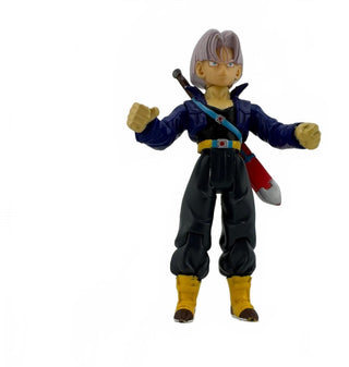 Vintage 2000 Irwin Dragon Ball Z Future Trunks 4.5" Figure w/ Sword DBZ