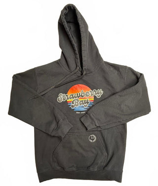Gildan Softstyle Midweight Strawberry Bay Graphic Hoodie - S