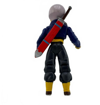 Vintage 2000 Irwin Dragon Ball Z Future Trunks 4.5" Figure w/ Sword DBZ