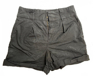 Banana Republic Black 4" Chino Shorts Size 6 Cotton Stretch