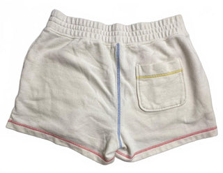 Rails Jane Women's Sweat Shorts M Cream Rainbow Stitch