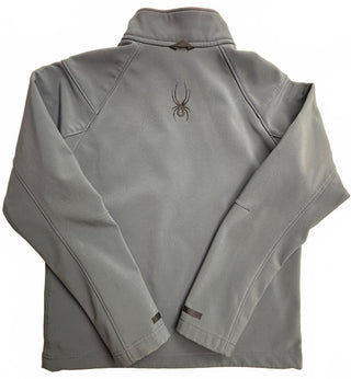 Spyder Women's Gray Softshell Fleece Lined Jacket Size Small