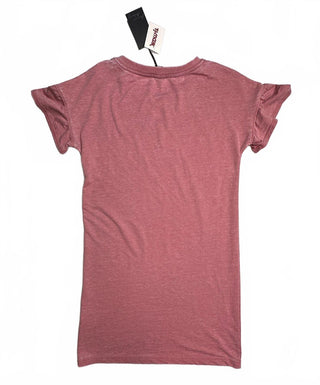 Jane and Delancey Women's Pink Short Sleeve Crew Neck T-Shirt Size Small