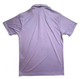 Collars & Co. Medium Lavender Dress Collar Polo Shirt 100%