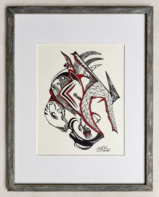Anthony Perry Signed Original Abstract Art Utah Artist