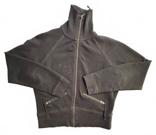 Isabella Bird Brown Full Zip Track Jacket Women M Peru