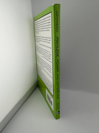 Privilege Power and Difference 2nd Ed Allan G Johnson 2006 PB McGraw Hill